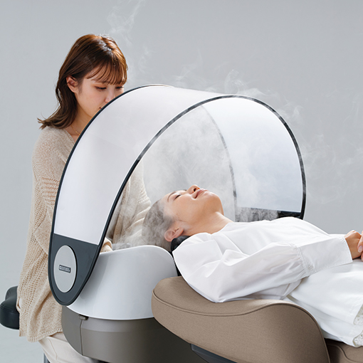 周囲を気にせず、 至福の時間を提供