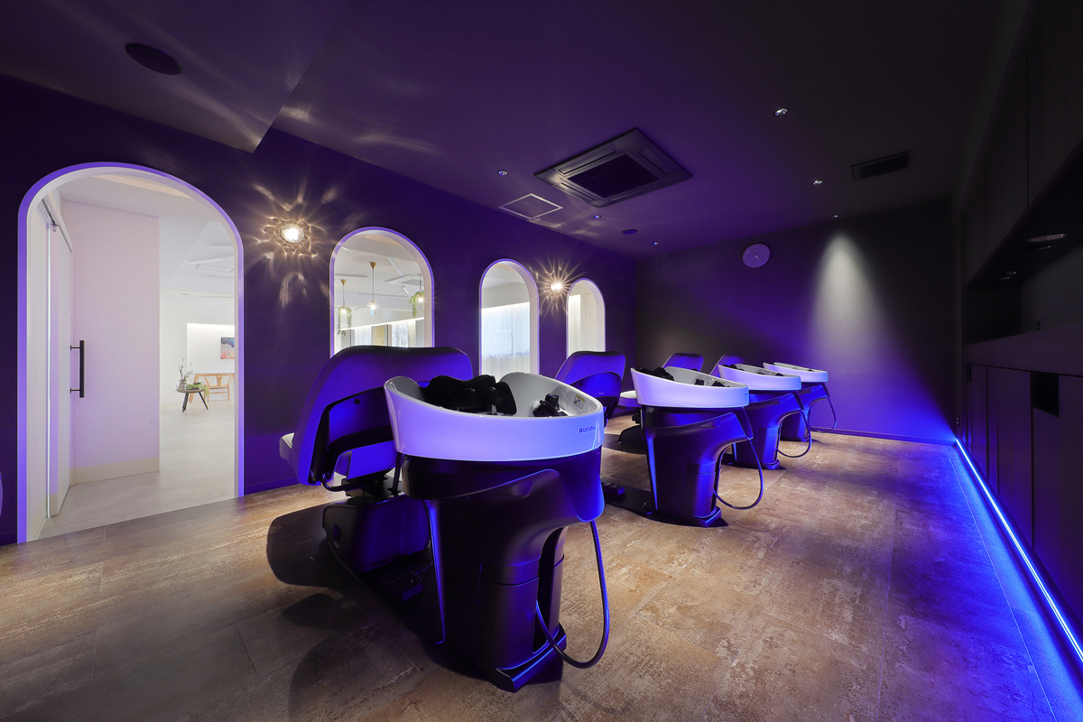 シャンプーブース