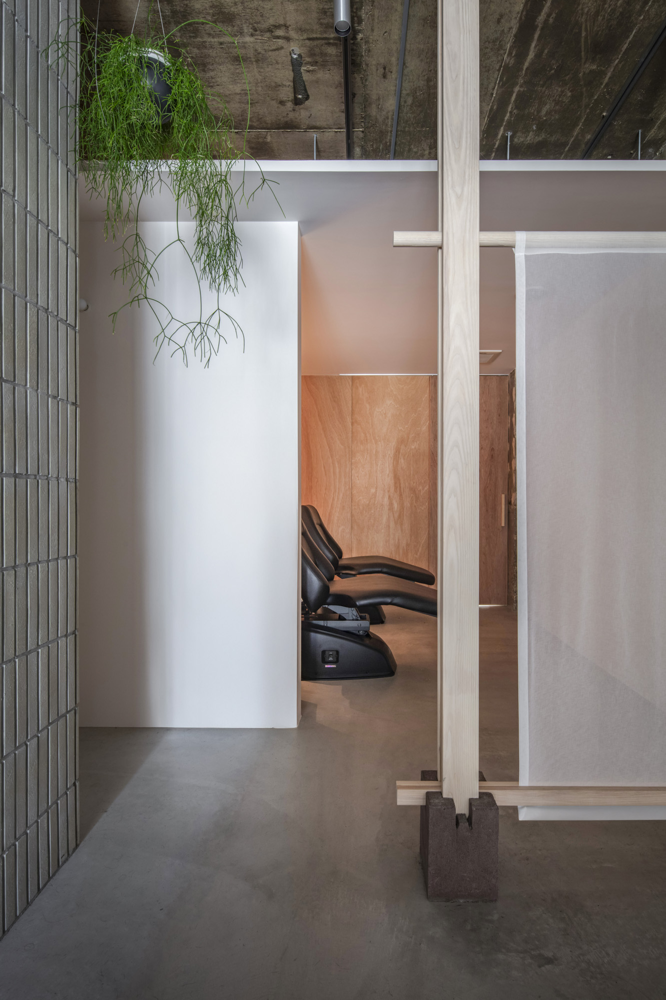 シャンプーブース