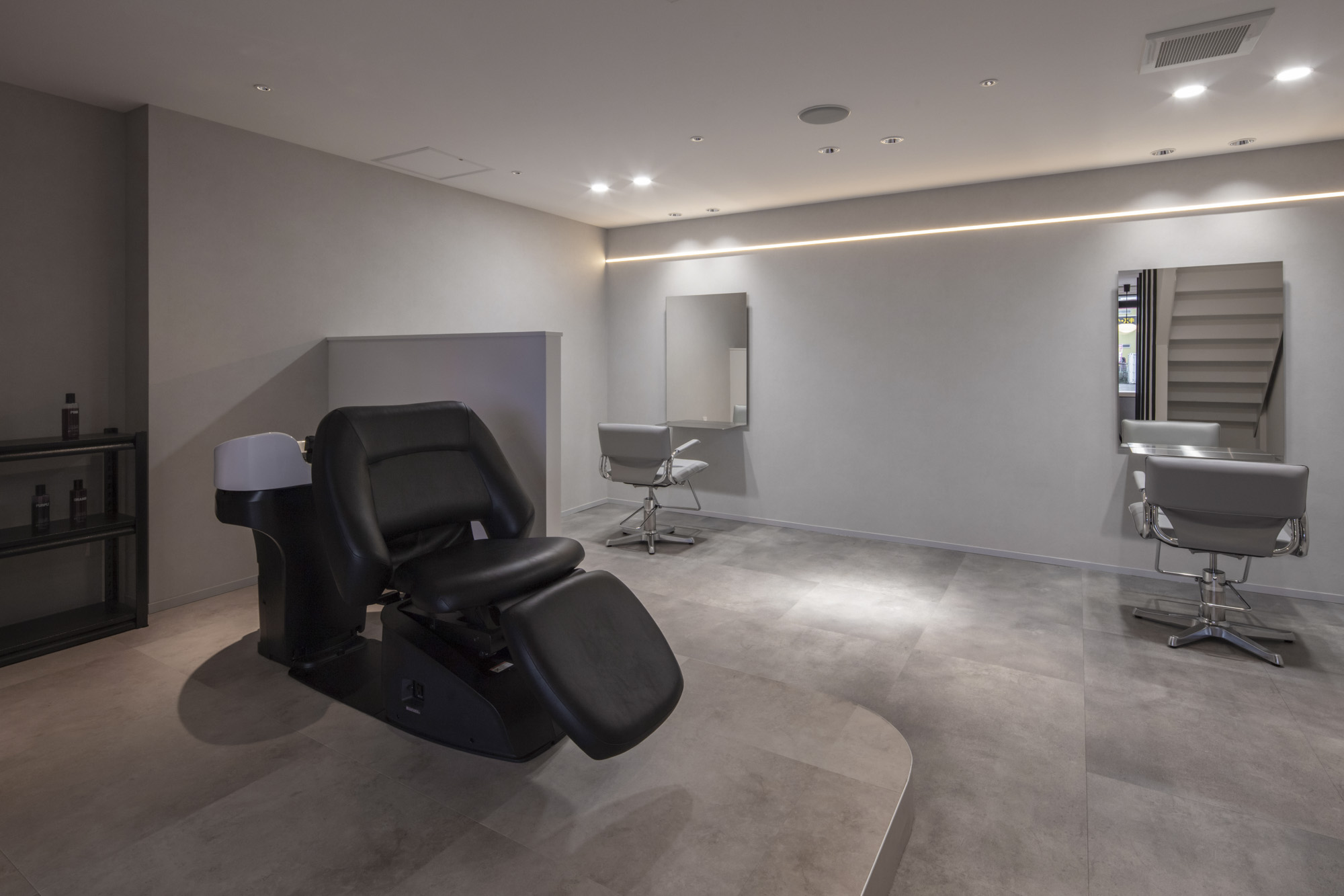 シャンプーブース〜セット面