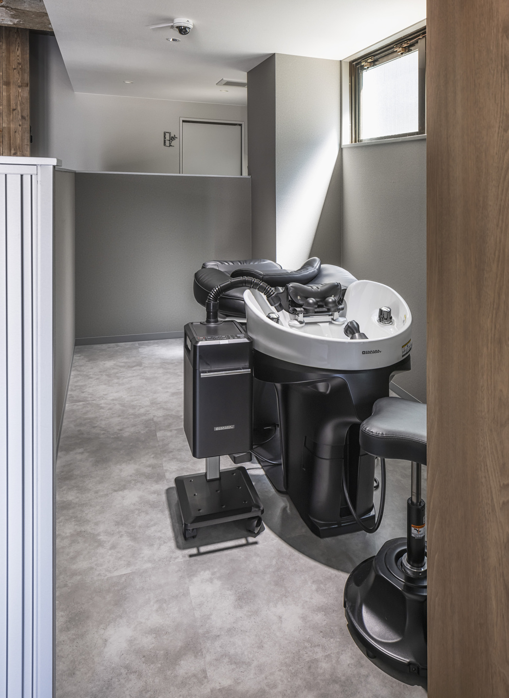 シャンプーブース