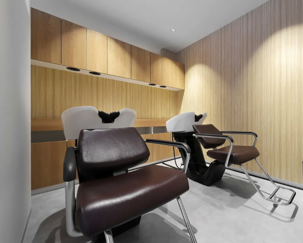 シャンプーブース