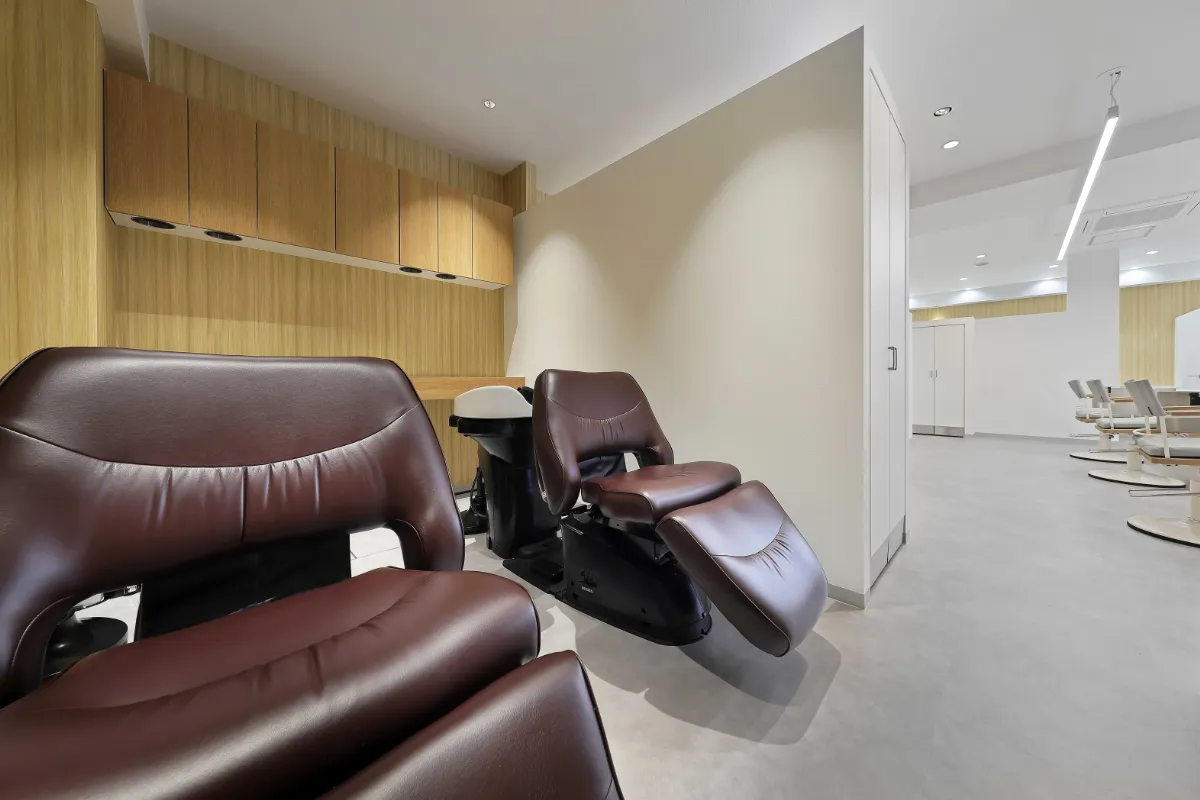 シャンプーブース