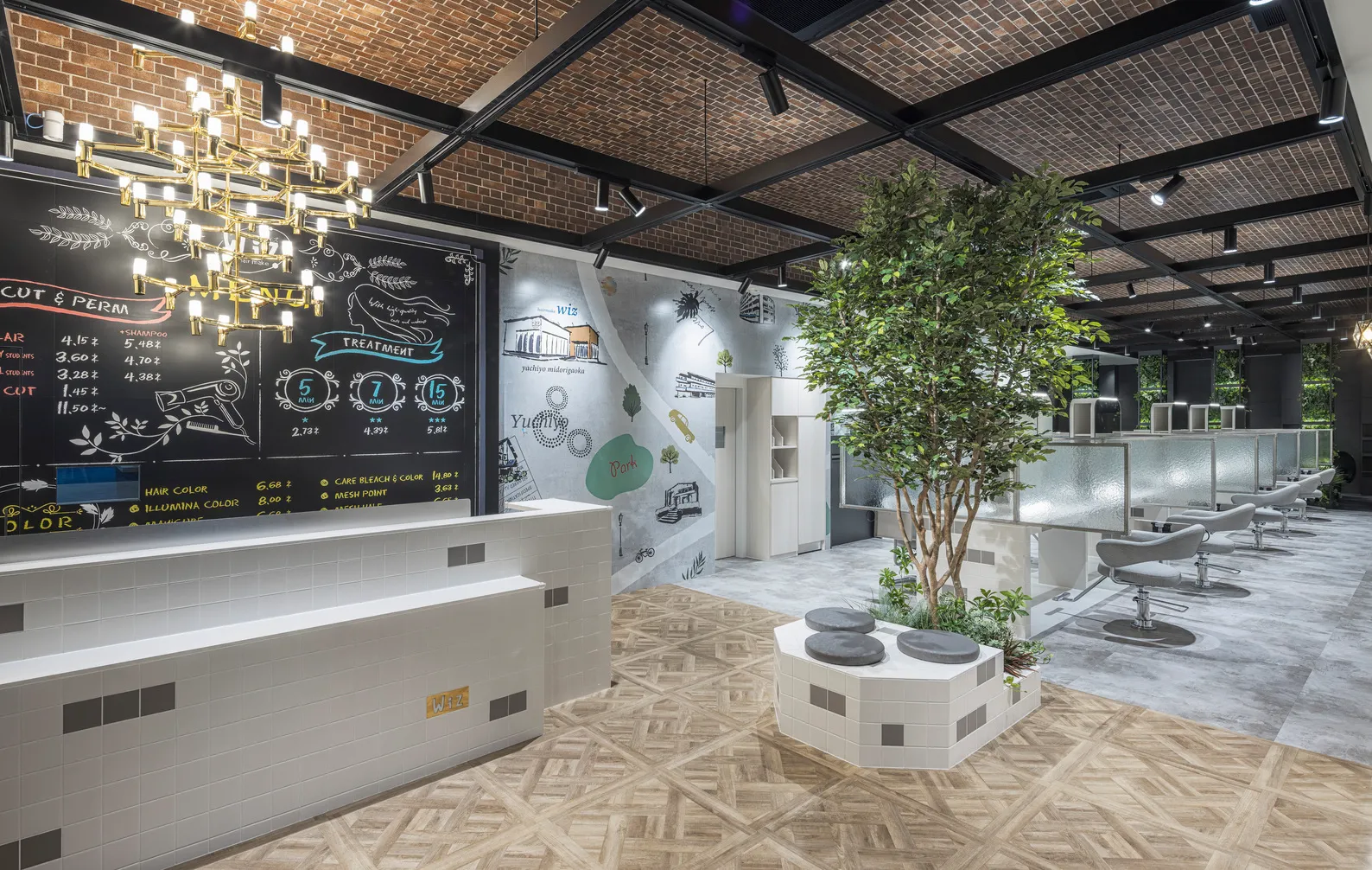 レセプション〜ウェイティング〜セット面