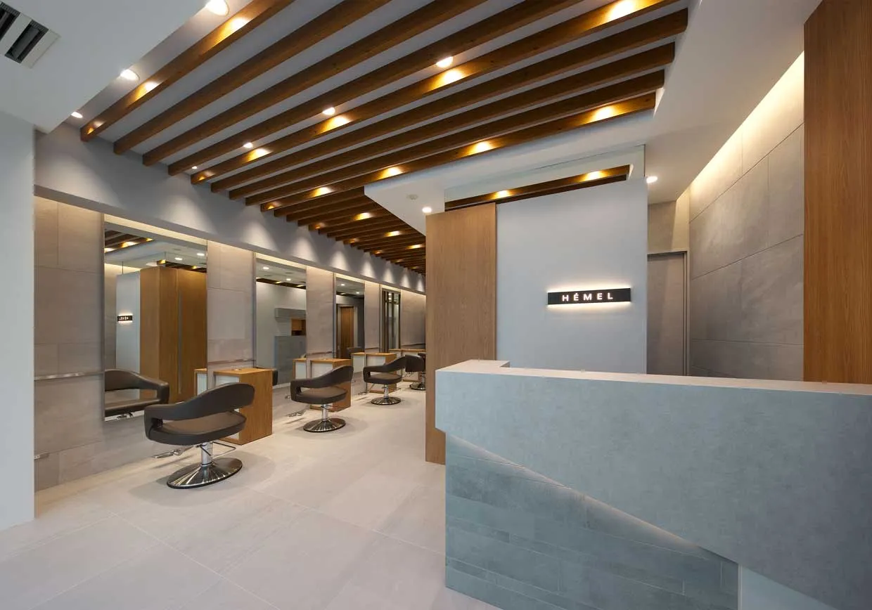 セット面〜レセプション