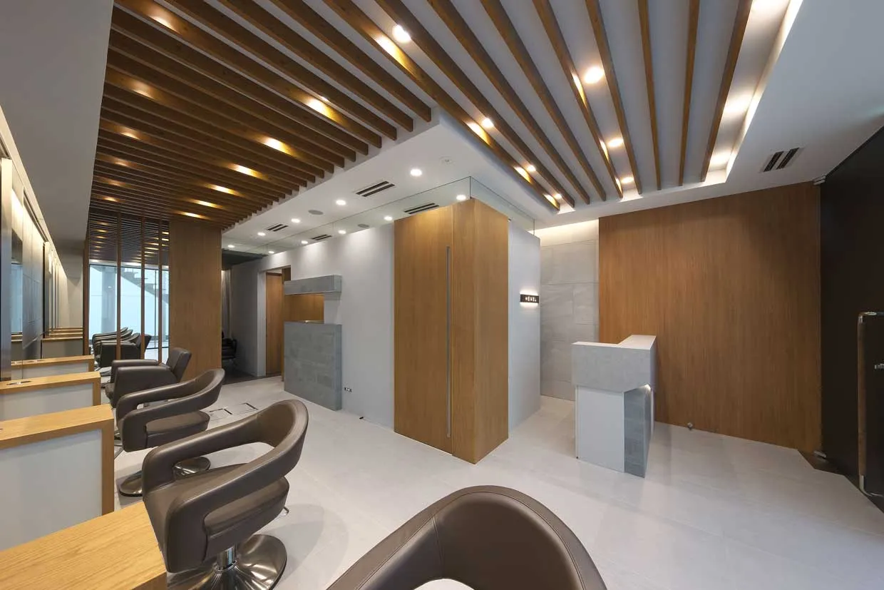 セット面〜レセプション