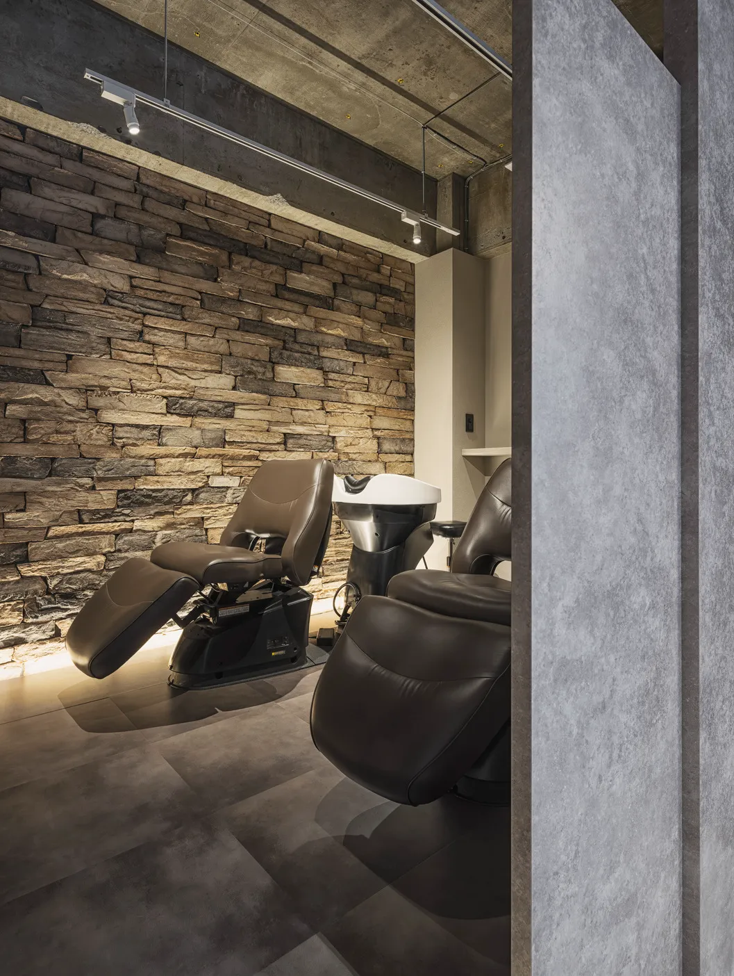 シャンプーブース